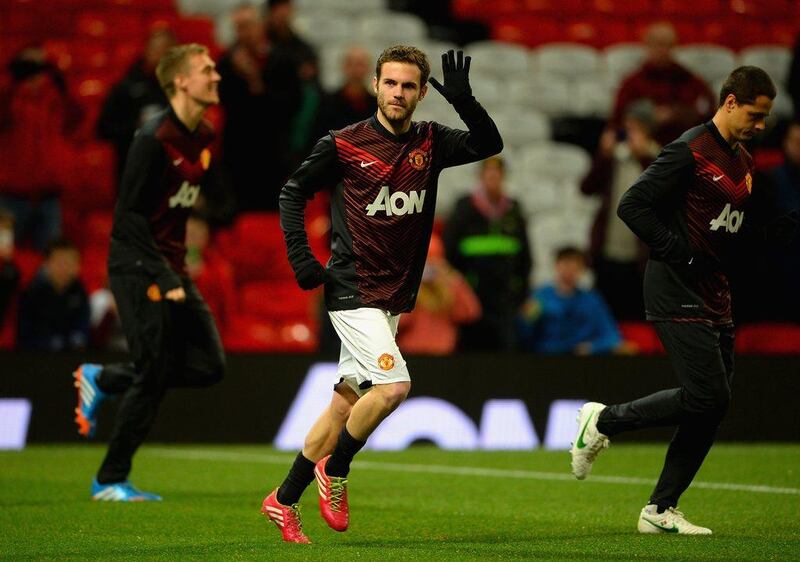 Juan Mata made his Manchester United debut on Tuesday night, playing 85 minutes. Michael Regan / Getty Images 