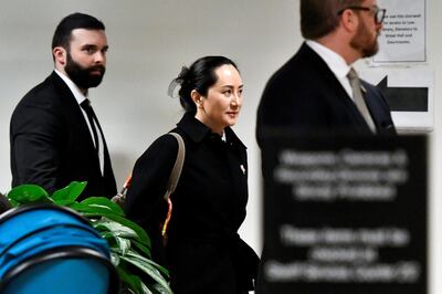 FILE PHOTO: Huawei Chief Financial Officer Meng Wanzhou leaves B.C. Supreme Court following her extradition hearing at B.C. Supreme Court in Vancouver, British Columbia, Canada January 23, 2020.  REUTERS/Jennifer Gauthier/File Photo