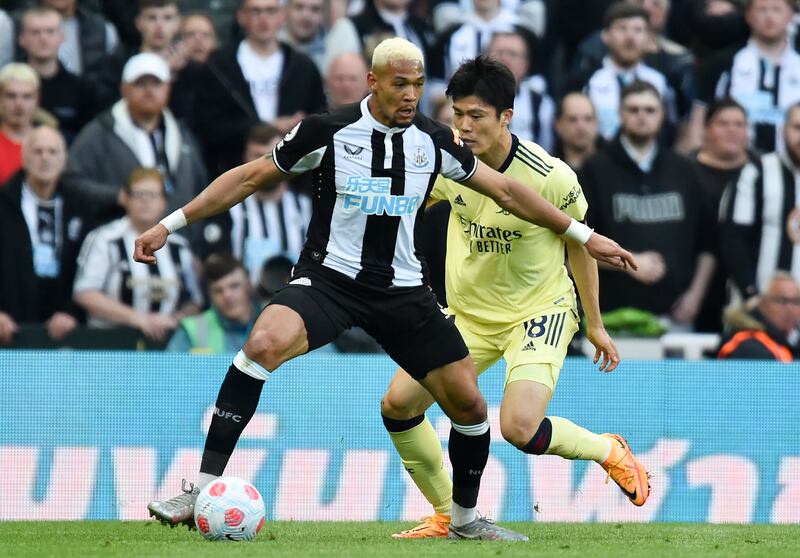 (Midfielders) Joelinton: 8. A remarkable transformation from striker who couldn't score to marauding box-to-box midfielder. A powerhouse in the middle of the park whose tireless running has made him a cult hero with fans and helped seal the club's Player of the Year award. Brazilian even chipped in with two goals in the April win at Norwich. EPA