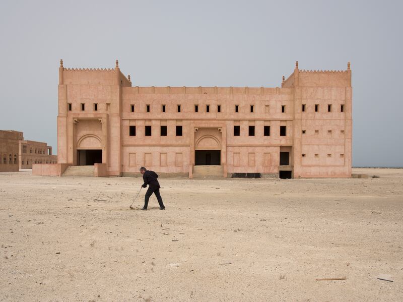 A photograph from artist Tarek Al-Ghoussein's 'Odysseus' series, which will feature in the exhibition Between the Sky and the Earth: Contemporary Art from the UAE. Photo: Tarek Al-Ghoussein