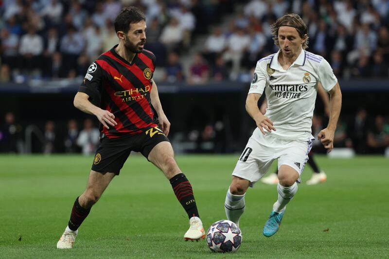 Luka Modric - 7. Silky first-time one-two with Camavinga launched the Real attack for the Vinicius goal and displayed his usual brilliant array of passing. EPA