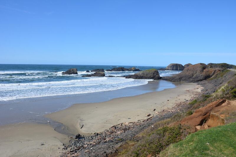 The California coast, north of Bodega Bay. Courtesy Rosemary Behan