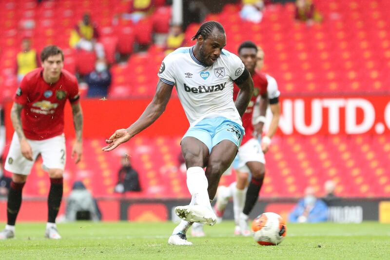 Michail Antonio – 8. Fed off scraps but looked a danger every time he was on the ball. Kept his cool to score from the spot to extend his fine goalscoring form. AP