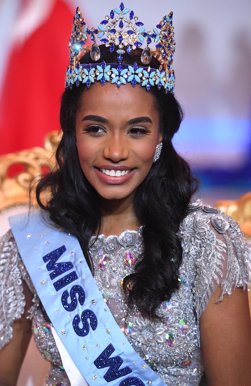 Miss World 2019 Miss Jamaica Toni-Ann Singh. EPA