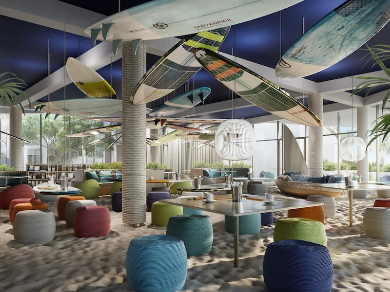 The Beach House is another new restaurant set to open at the resort. 