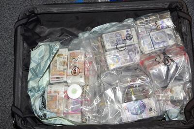 Hanlon admitted to carrying a total of £3.6m in criminal cash over three trips to the UAE. NCA