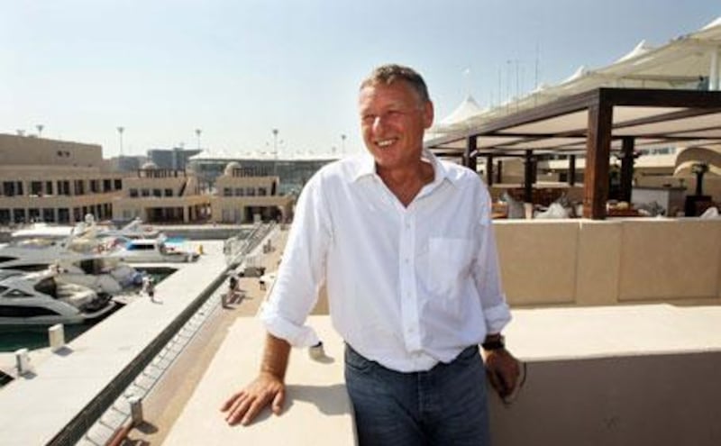 Hermann Tilke, the designer of Yas Marina Circuit, says 'you can make a beautiful thing, but you need a track.'