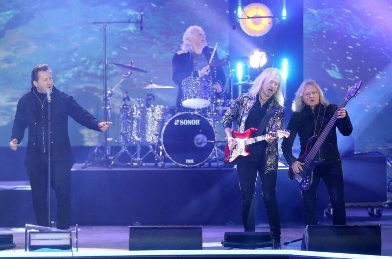 The band Karat performs in Berlin, Germany. Getty Images