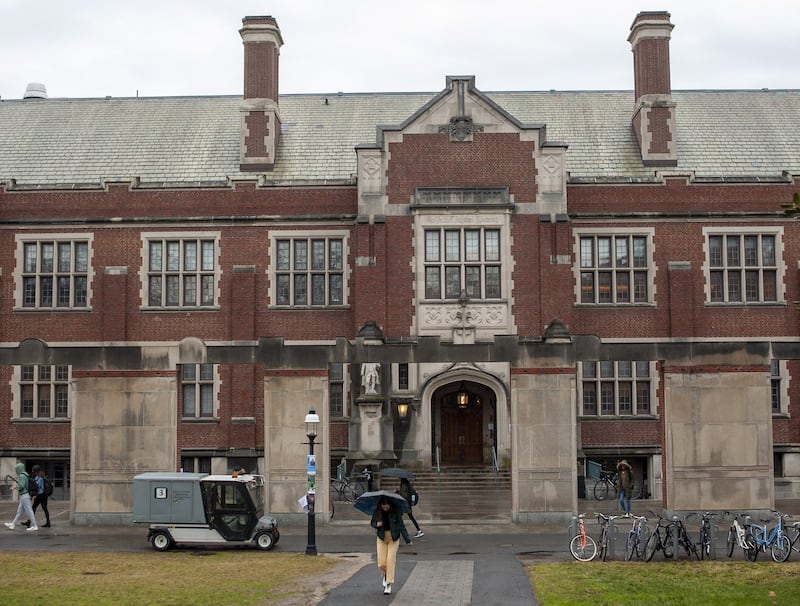 Princeton University in New Jersey. AFP 