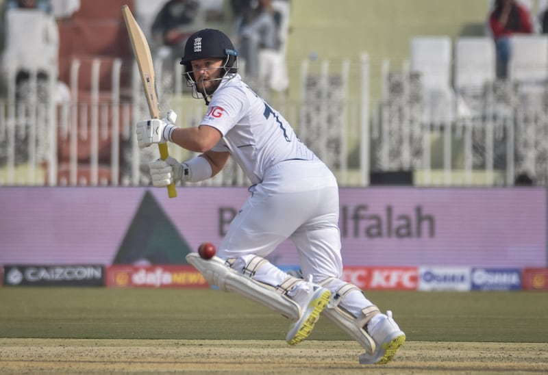 England's Ben Duckett starred in a double century stand for the first wicket. Reuters