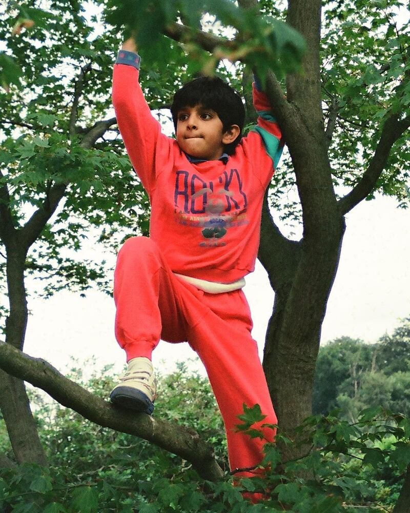 Sheikh Hamdan bin Mohammed has shared several adorable photos from his childhood. All photos: @faz3 / Instagram