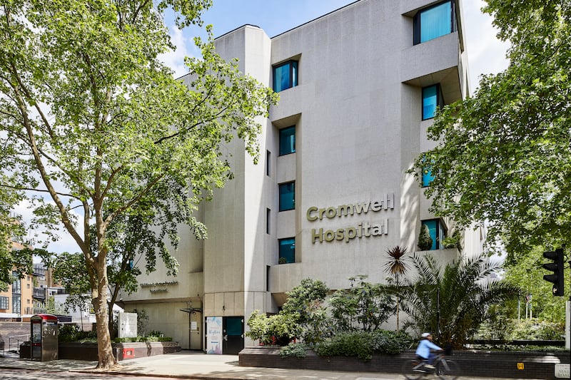 Cromwell Hospital is planning to expand, with a new building set to open in 2024 Photo: Bupa