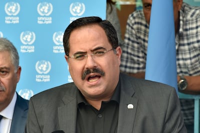 Former Palestinian minister of education Sabri Saidam called on the intervention of a messianic figure. EPA