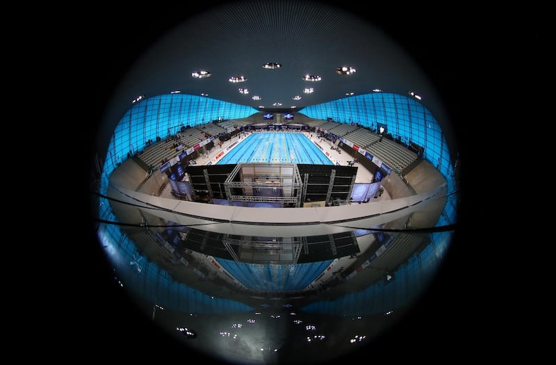 A view inside the Aquatics Centre on Day 4 of the 2019 World Para Swimming Allianz Championshipsin London, England. Getty