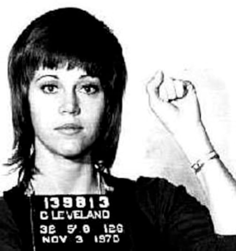 American actress Jane Fonda was arrested on suspicion of drug trafficking in 1970. Getty Images