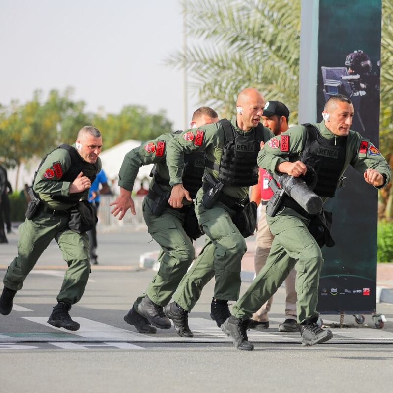 In total, 41 special task forces from 21 countries are taking part in the challenge, in Dubai.