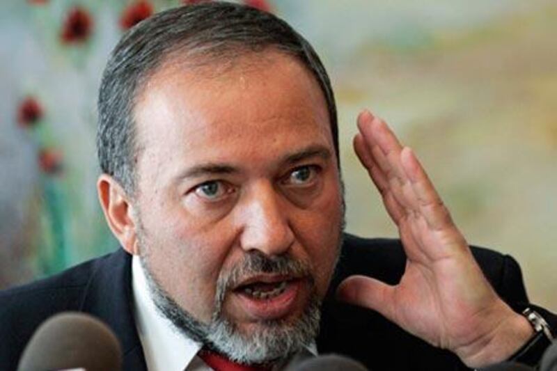 Israel's hardline foreign minister Avigdor Lieberman warned in an interview today that Israel could annex parts of the West Bank and abandon its commitments from past peace agreements if the Palestinians go through with plans to unilaterally declare independence next year.