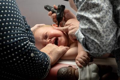 RSV cases in children are on the rise across Europe. AFP