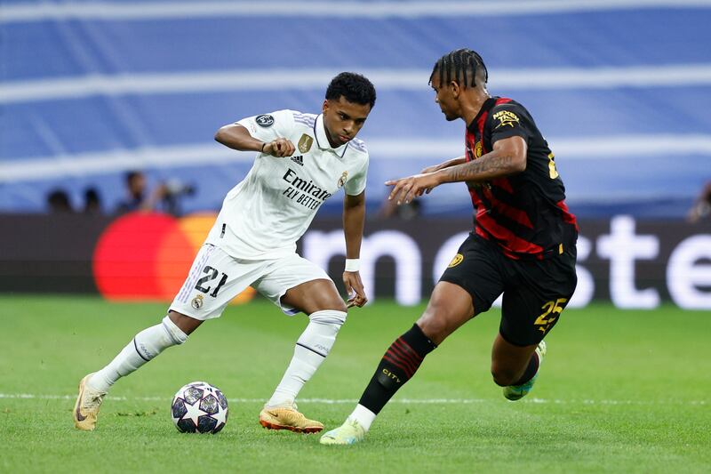 Rodrygo - 6. After his starring role in the Copa del Rey final, it was a quieter performance from the Brazilian. EPA