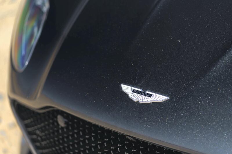 A carbon-fibre body is chief among the super-light elements of its (translated) moniker. Aston Martin