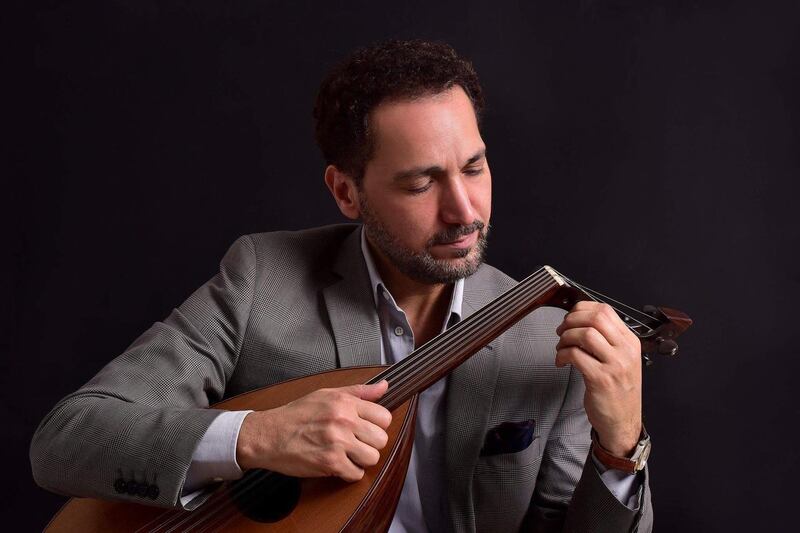 Iraq's Naseer Shamma will celebrate the diversity of the oud in new online concerts. Courtesy Naseer Shamma