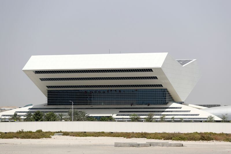 The Mohammed bin Rashid Library spans 54,000 square metres.