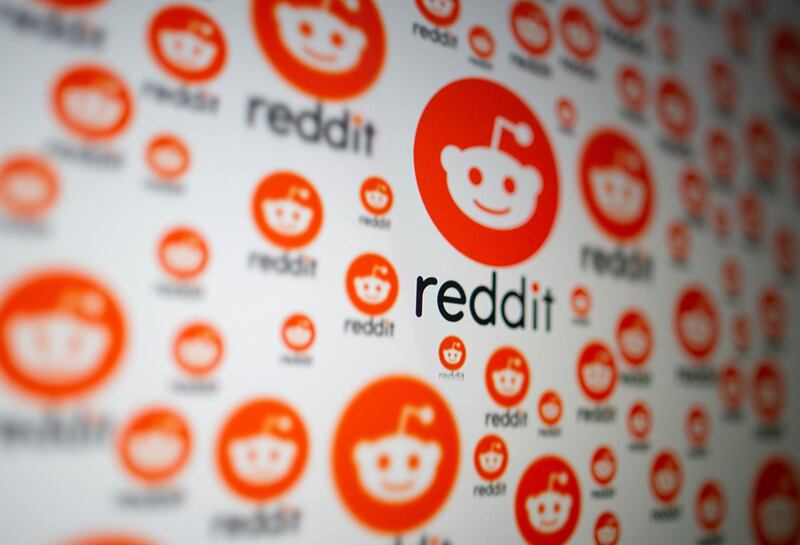 FILE PHOTO: Reddit logos are seen displayed in this illustration taken February 2, 2021. REUTERS/Dado Ruvic/Illustration/File Photo