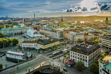 Sweden's Gothenburg, home of the Gothia Cup youth football tournament since 1975. Courtesy imagebank.sweden.se