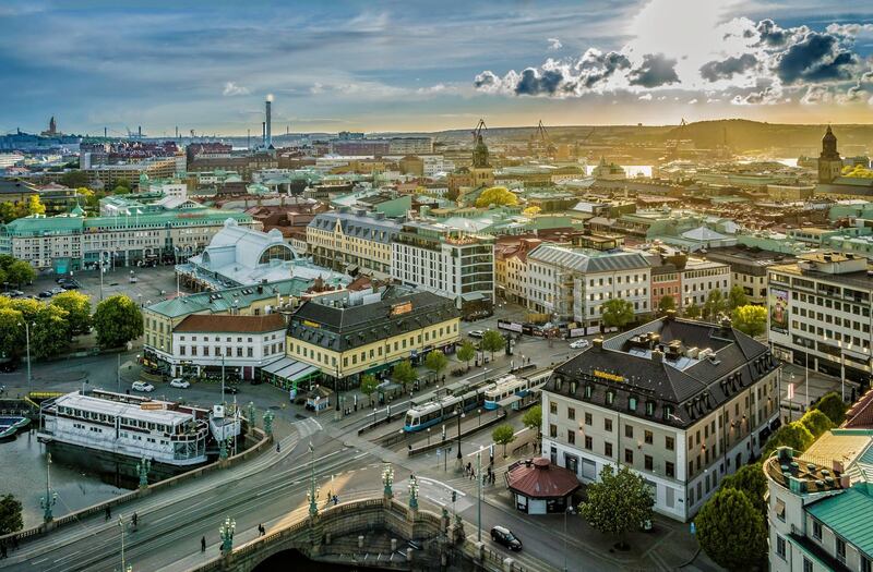 Sweden's Gothenburg, home of the Gothia Cup youth football tournament since 1975. Courtesy imagebank.sweden.se