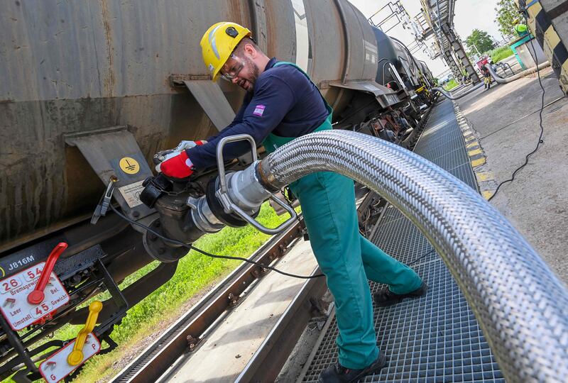 Hungary's Duna refinery continues to receive oil through the Druzhba pipeline from Russia. AFP