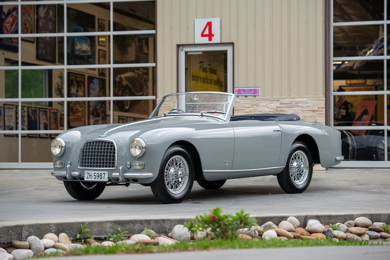 6. 1954 Aston Martin DB2/4 Drophead Coupe by Graber - $687,500.