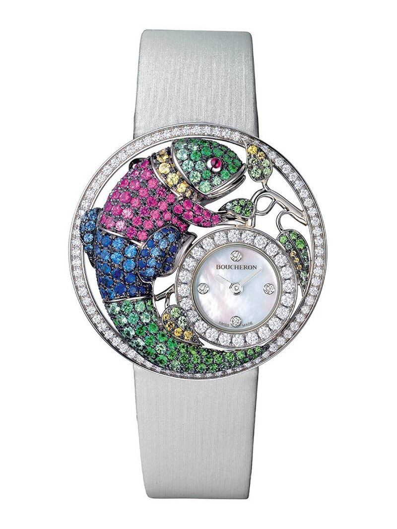 Boucheron Ajouree Masy le Cameleon, for Only Watch 2021.