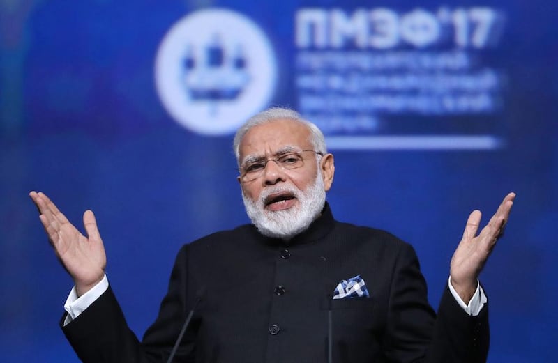 Indian prime minister Narendra Modi relaxed foreign investment rules this week, ahead of his visit to Davos this month. Reuters