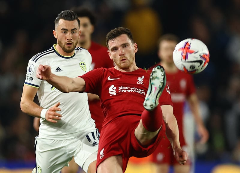 Andrew Robertson – 6. Pressed well and didn’t get beaten on his side, though his best moment of the match was his involvement for Salah’s brace when he breezed past Koch with an impressive first touch. Reuters