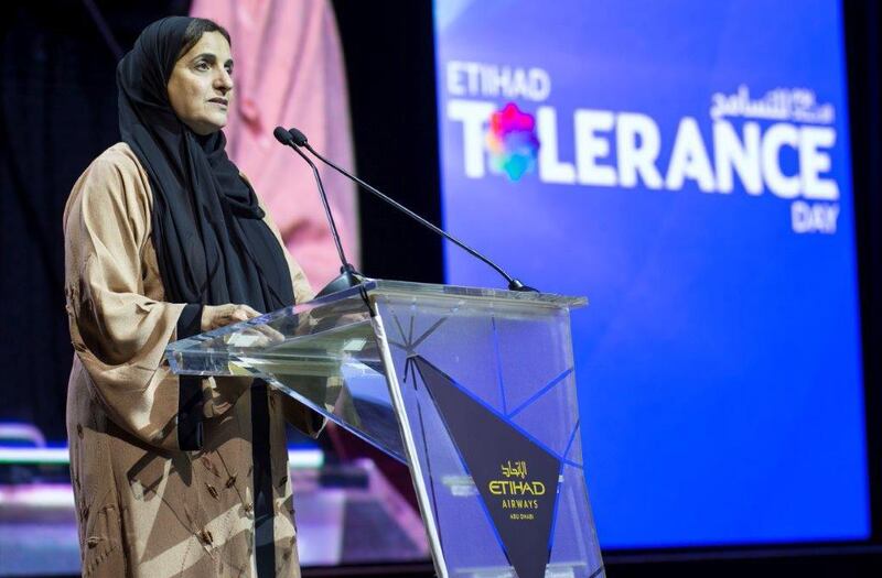 Sheikha Lubna Al Qasimi, Minister of State for Tolerance, announced a sweeping range of initiatives on Wednesday. Wam 