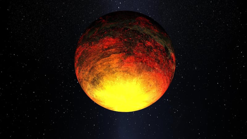 Kepler-10b is another lava world, which orbits too closely to its star. Daytime temperatures on this planet are more than 1,371°C – hotter than the lava on Earth.