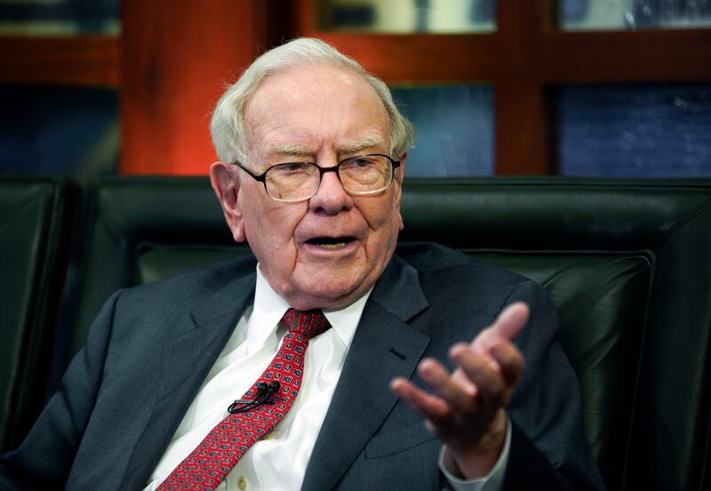 Berkshire Hathaway chairman and chief executive Warren Buffett is the world's seventh-richest person with a net worth of $138 billion. AP