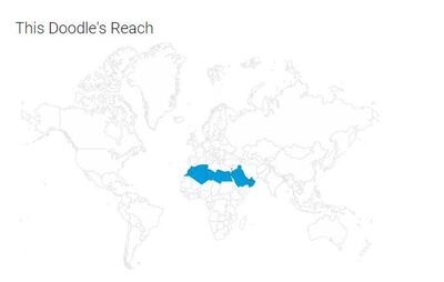 The Google Doodle's reach.