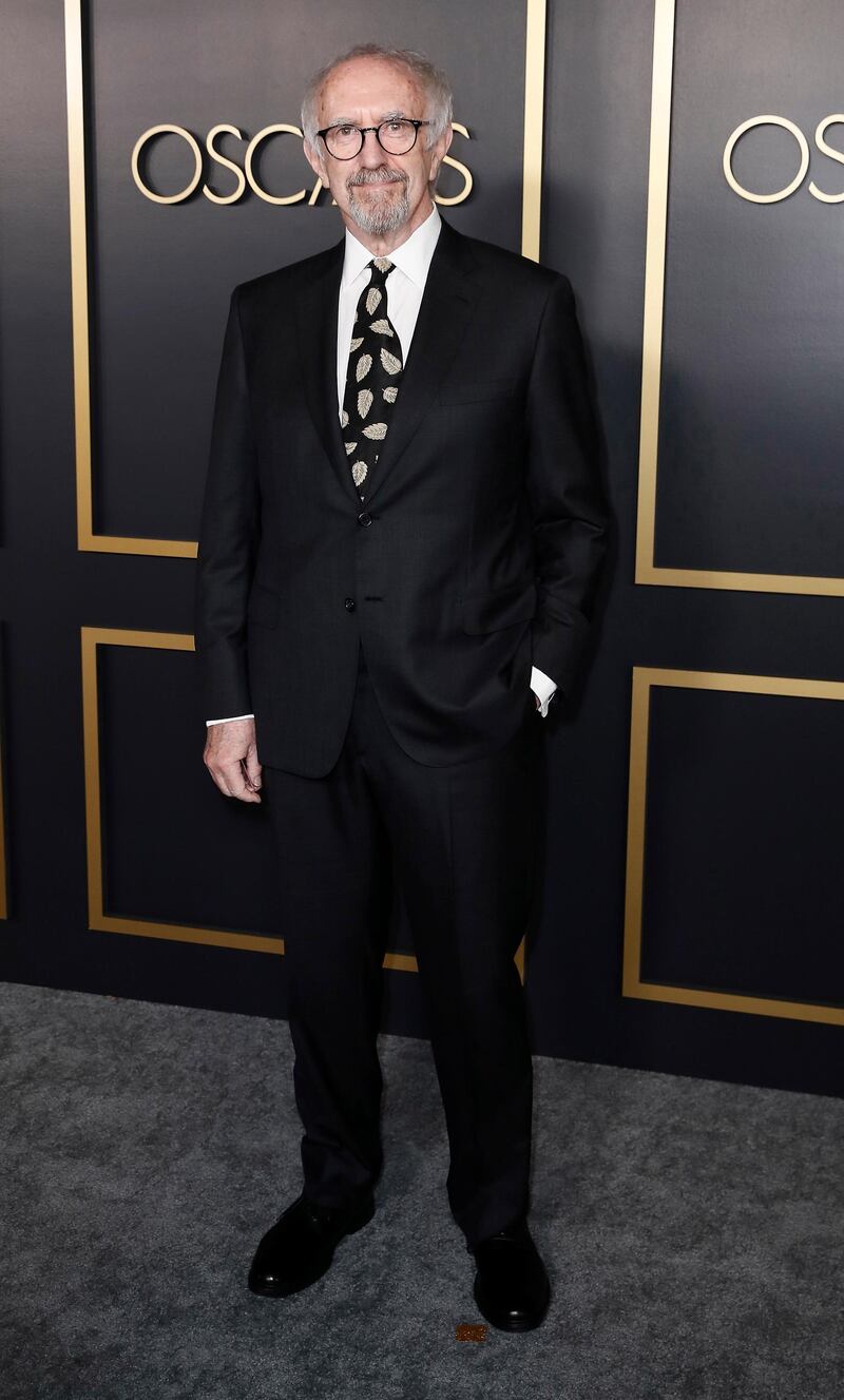 Jonathan Pryce arrives for the 92nd Oscars Nominees Luncheon in Hollywood, California, on January 27, 2020. EPA
