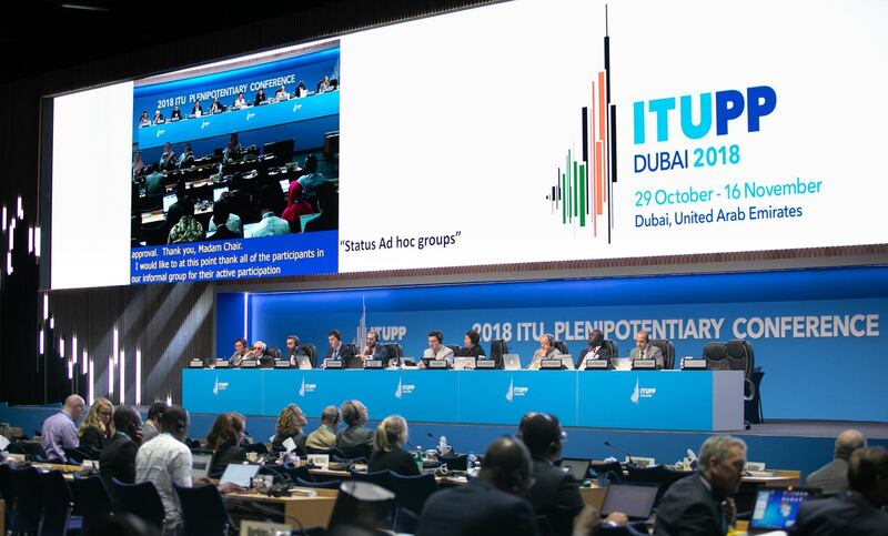 ITU, the United Nations specialised agency for ICTs, holds its 20th Plenipotentiary conference in Dubai. Courtesy: ITU