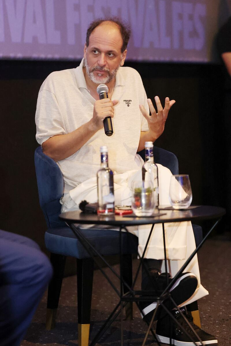 Italian film director Luca Guadagnino