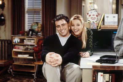 Everybody needs good friends, like TV's Joey and Phoebe, say experts. Getty Images 