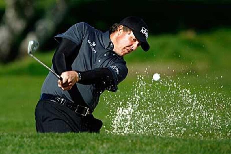 Phil Mickelson’s short game will be tested around the amended National Course.