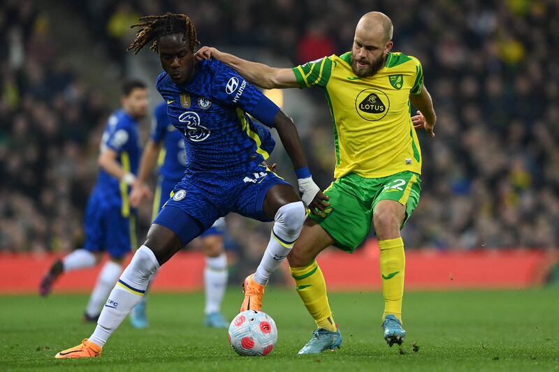 Teemu Pukki: 6 - Despite his goal, the Finnish striker caused few problems for the visitors. He was often dealt with easily by the Chelsea defence, who would sweep any balls sent his way. His goal was dispatched well from the penalty spot, though. 
AFP