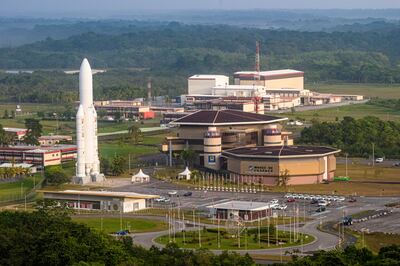 European space launches typically take place from Kourou in French Guiana. AFP 