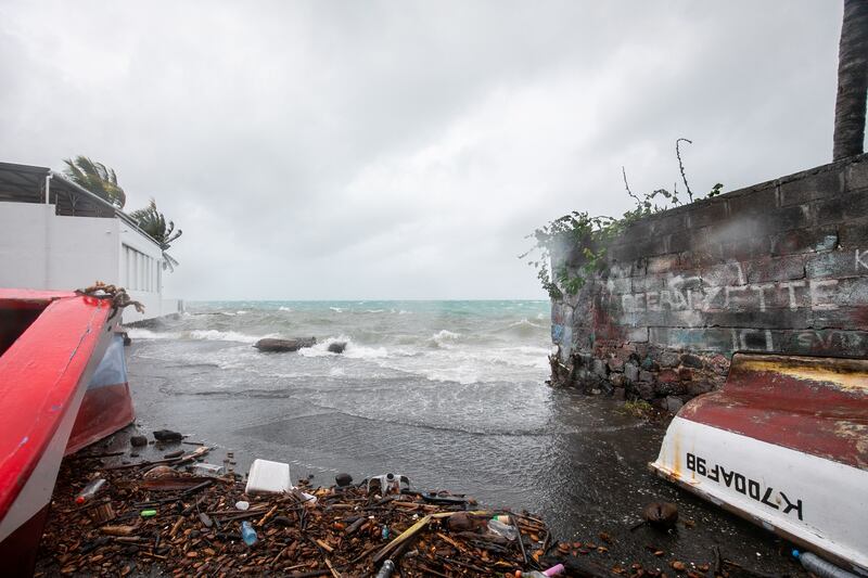 The cyclone was expected to pass north of the Indian Ocean island nation of Mauritius on Wednesday. AFP 