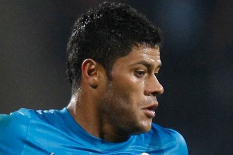 Zenit St Petersburg forward Hulk.