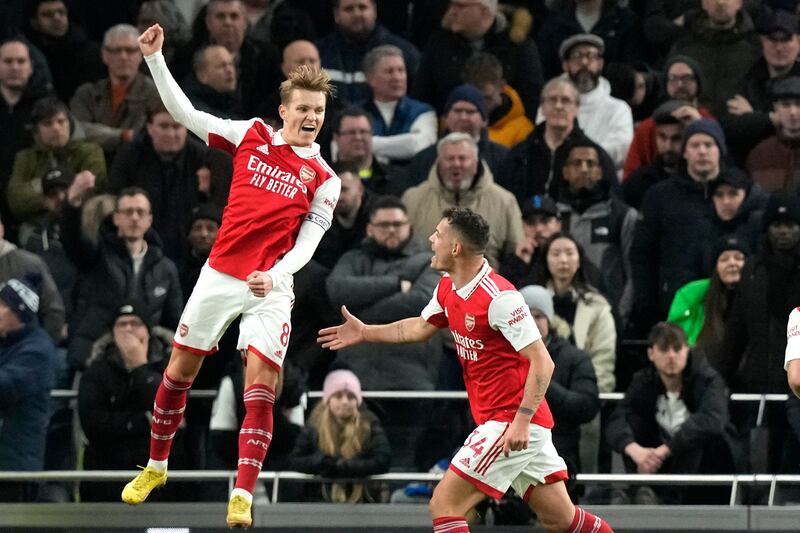 Martin Odegaard – 9. As usual, the Norwegian made Arsenal tick and topped off his performance when his effort from outside the box found the bottom right corner of the net to extend the lead. 
AP