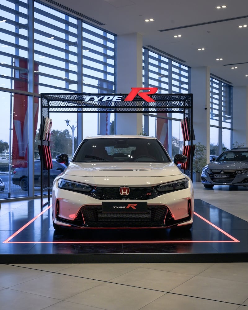 The Type R has a new, hunkered down stance