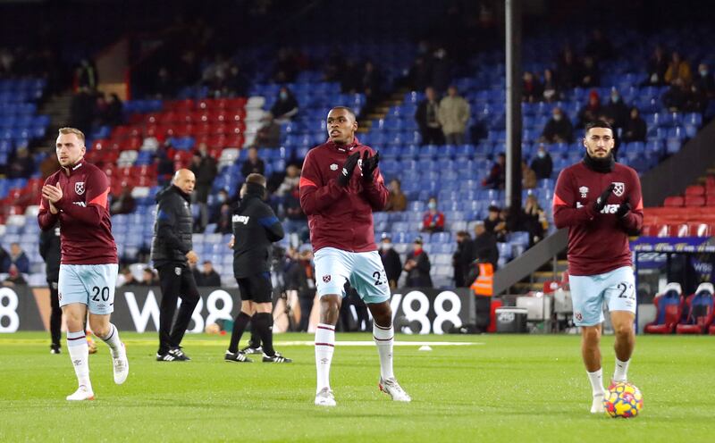 Issa Diop 7 - The centre-back looked uncomfortable in moments of Leeds pressure in the first half, but he marked his 25th birthday with a solid defensive performance. Reuters